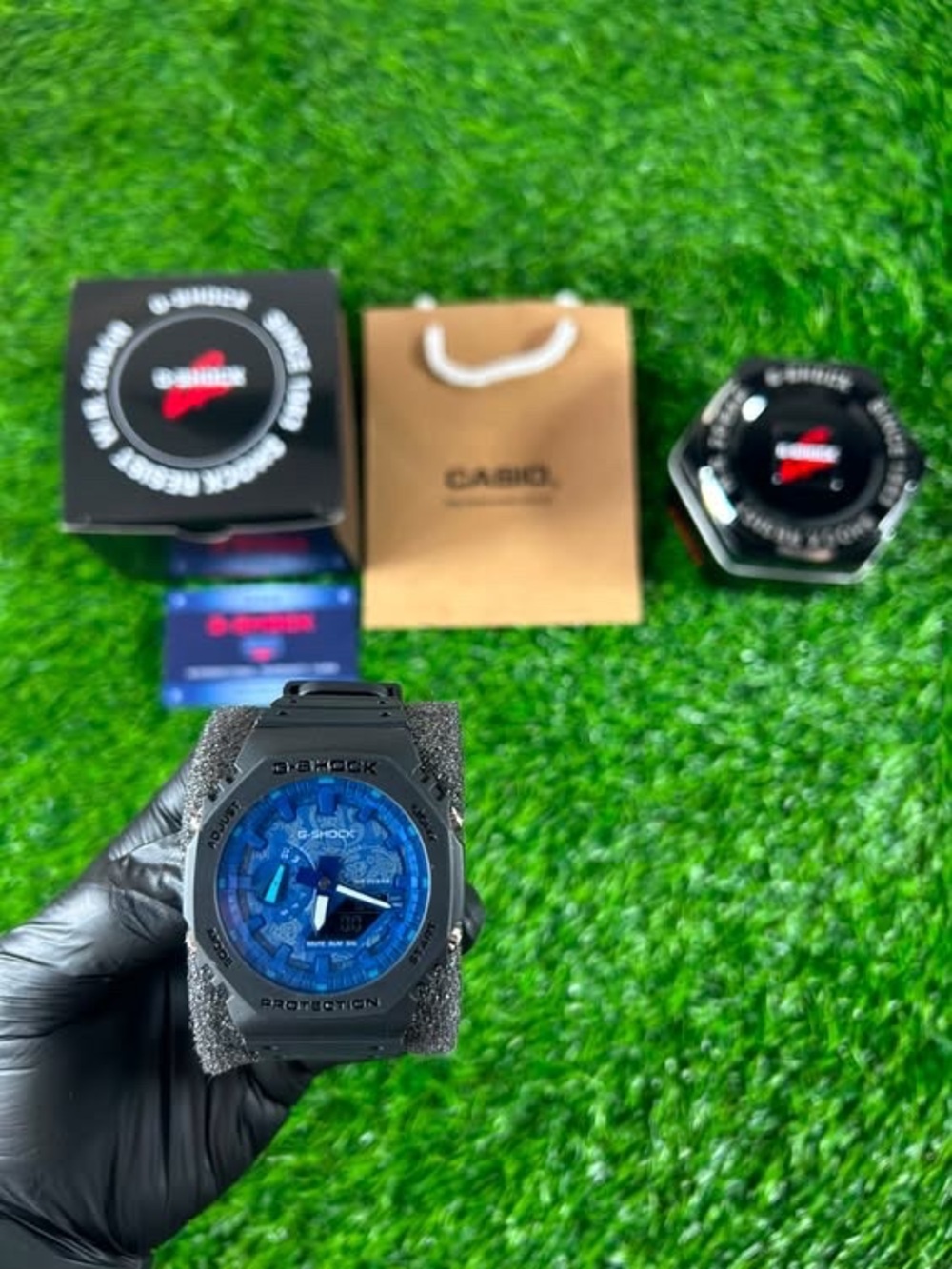 G-Shock Blue Design Watch - Picture 2 of 4